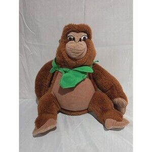 Rare Vintage 1998 Tarzan Kala Gorilla DISNEY Mattel Plush Toy Tested Working